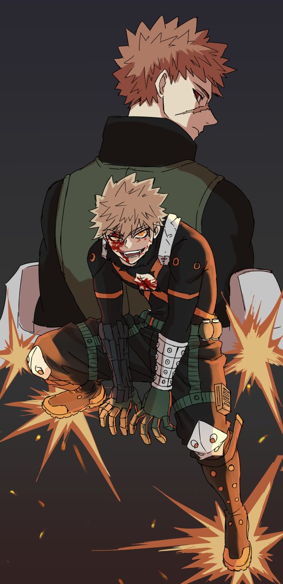 BW_Nicoowl's tweet photo. #bakugoukatsuki  
Kudou and Bakugou https://t.co/Aho3yGBVD4