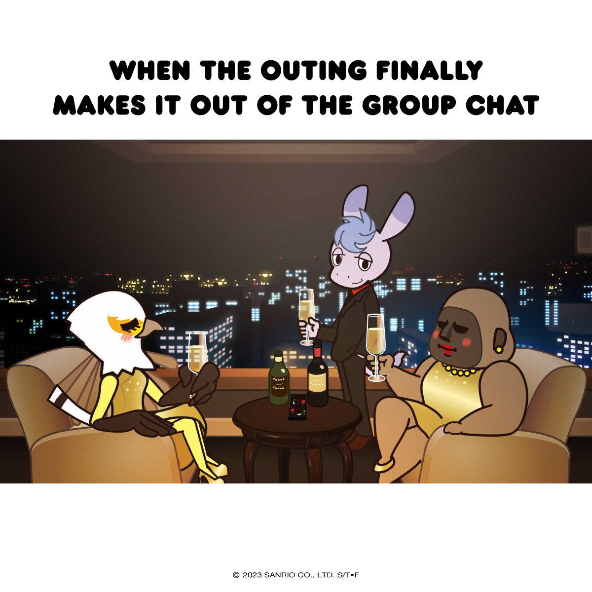 A rare occasion 🥂