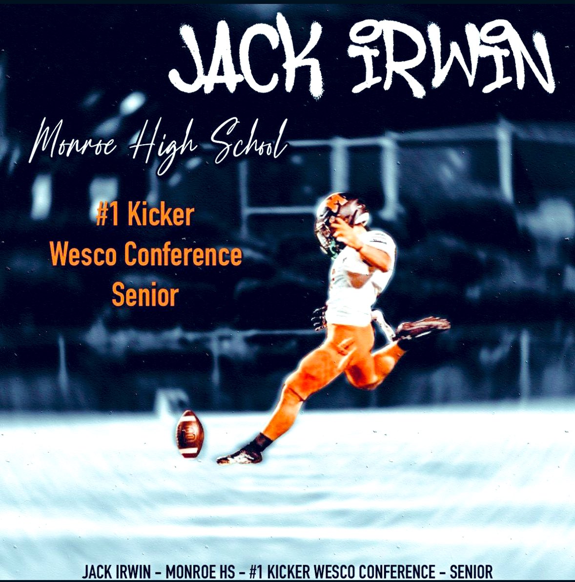 #1 kicker in Wesco 
@CoachHutzler 
@KickingWorld 
@OneOnOneKicking 
@brentgrab 
@OneOnOneNJNYPA 
@KneelandHibbett