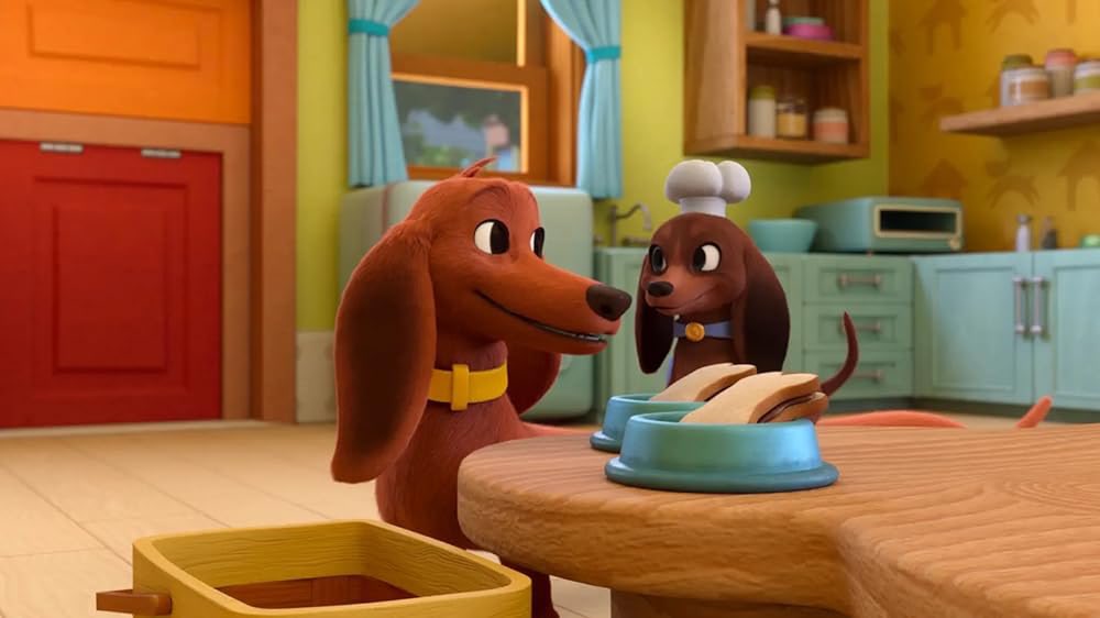 Watching ‘Pretzel and the Puppies’ on @AppleTV with my 3 year-old daughter. The episode is about the puppies creating a community food pantry to combat food insecurity in their hometown of Muttgomery. It first aired a week before pandemic SNAP benefits were cut across the country