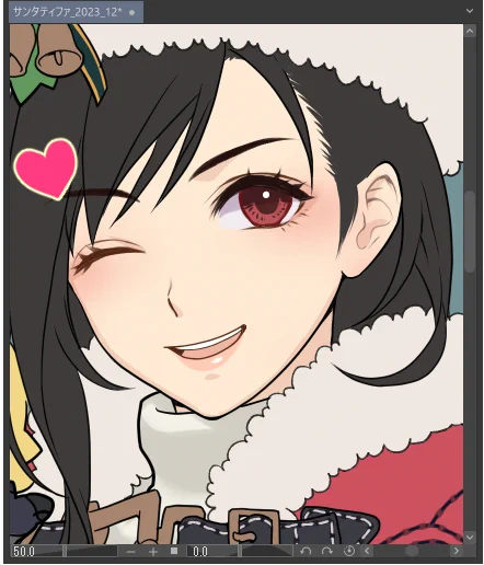 wip 途中絵がどんどん溜まっていく～