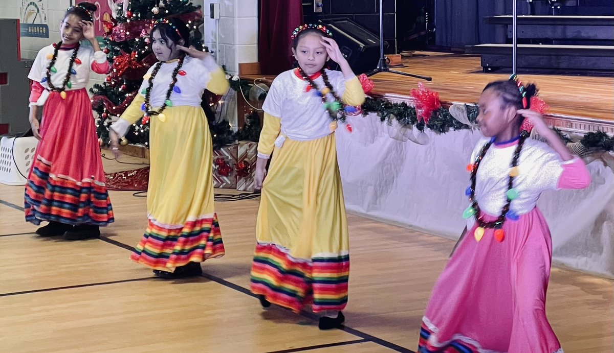 Dancing the holiday night away at @APSGardenHills . They look and are amazing !