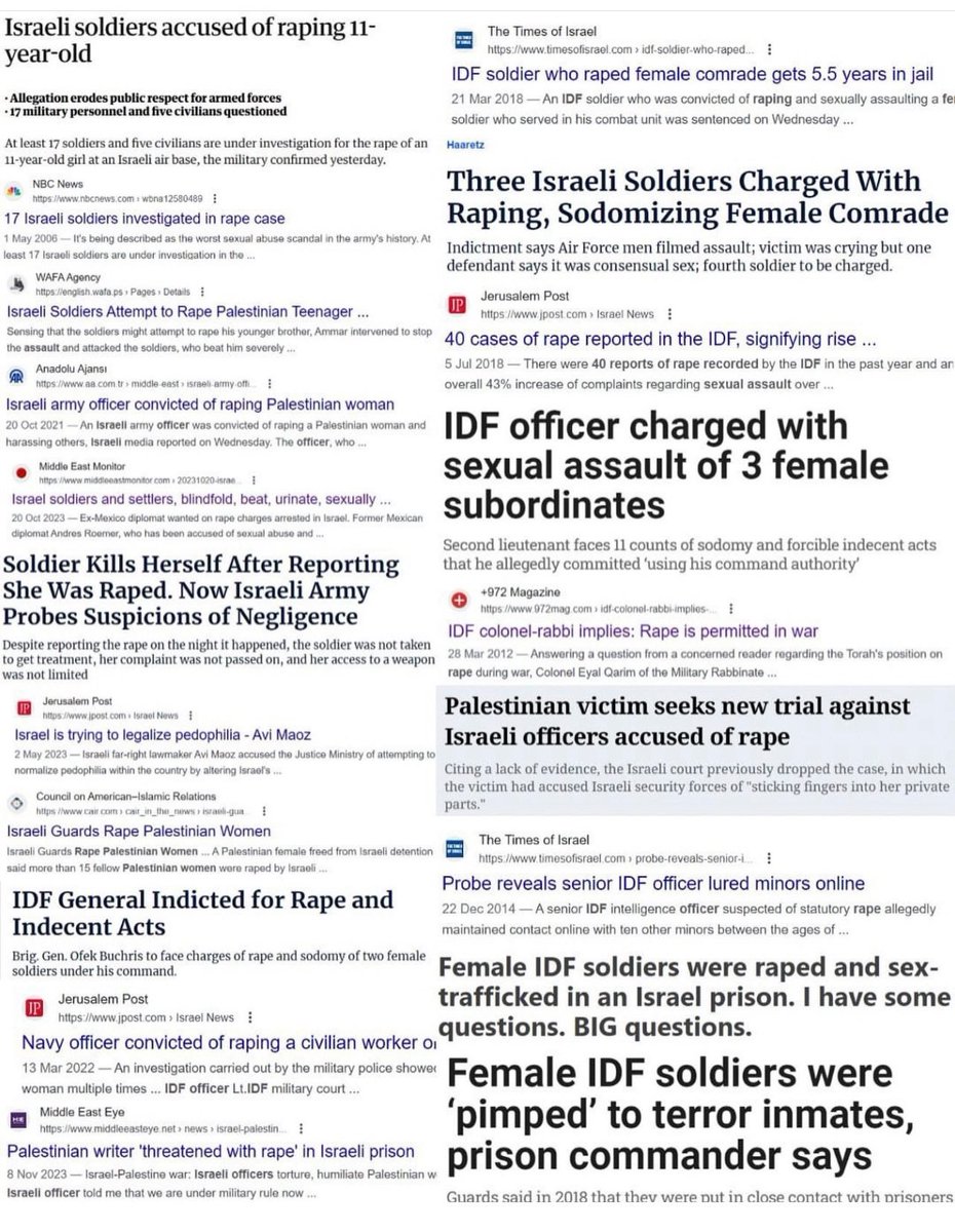 You want to talk about rape? OK, talk about rape

Oh, not *that* rape

#BrokenMedia
#GazaGenocide