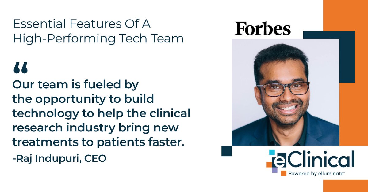 'Dedication to a common goal makes a great team,' says our CEO @Raj_Indupuri. We couldn't agree more! Read his full thoughts on what qualities create a well-functioning, happy tech team in @Forbes: forbes.com/sites/forbeste…