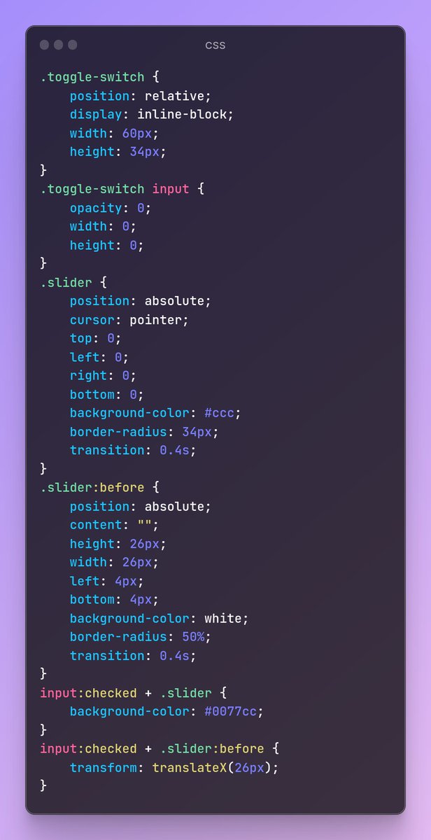 thecoderbaba's tweet image. Easy CSS Toggle
#coderbaba 
#CSS #webdesigner