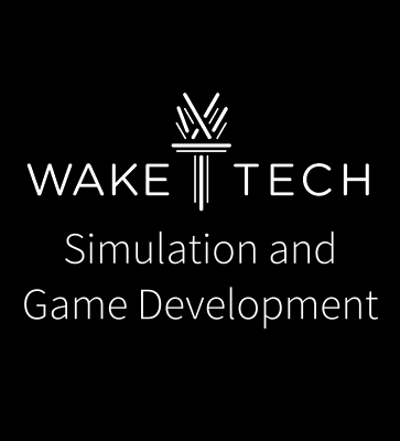 OakCityIndie's tweet image. Thank you to Partner Sponsor: Wake Tech Simulation and Game Development (SGD) 

Wake Tech offers a two-year Associate in Applied Science degree that teaches practical applications in creative arts visual arts, 3D modeling, animation, design, programming and project management