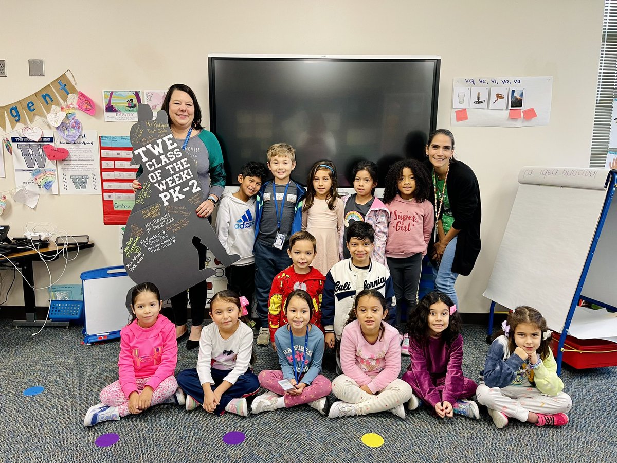 TWEHowl's tweet photo. Congratulations to our Staff and Class of the Week!
Staff of the Week: Ms. Curdes - 1st Grade Teacher 👩🏻🏫
PK-2 Class of Week: Mrs. Nugent’s 1st Grade Class!
3-5 Class of the Week: Mrs. Abraham’s 3rd Grade Class!
Way to go, Wolfpack! @katyisd #TWEWolfpack 💙 🐺 💙 https://t.co/lil1JQ19FP