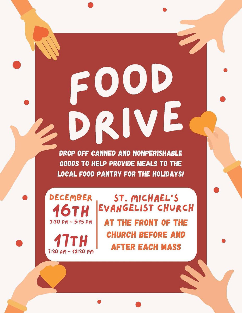 oldwinthropma's tweet photo. #FoodDrive @StMichael02152 https://t.co/tAGwpNcLuK