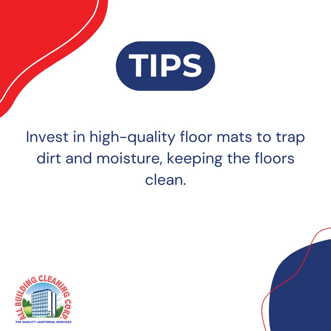 MiamiDadeClean's tweet image. Have you considered investing in high-quality floor mats? Not only are they a great way to bring a touch of style to a room, but they will also trap dirt and moisture and provide a comprehensive solution to all your floor care needs.

#cleaningprotips #cleanofficetips