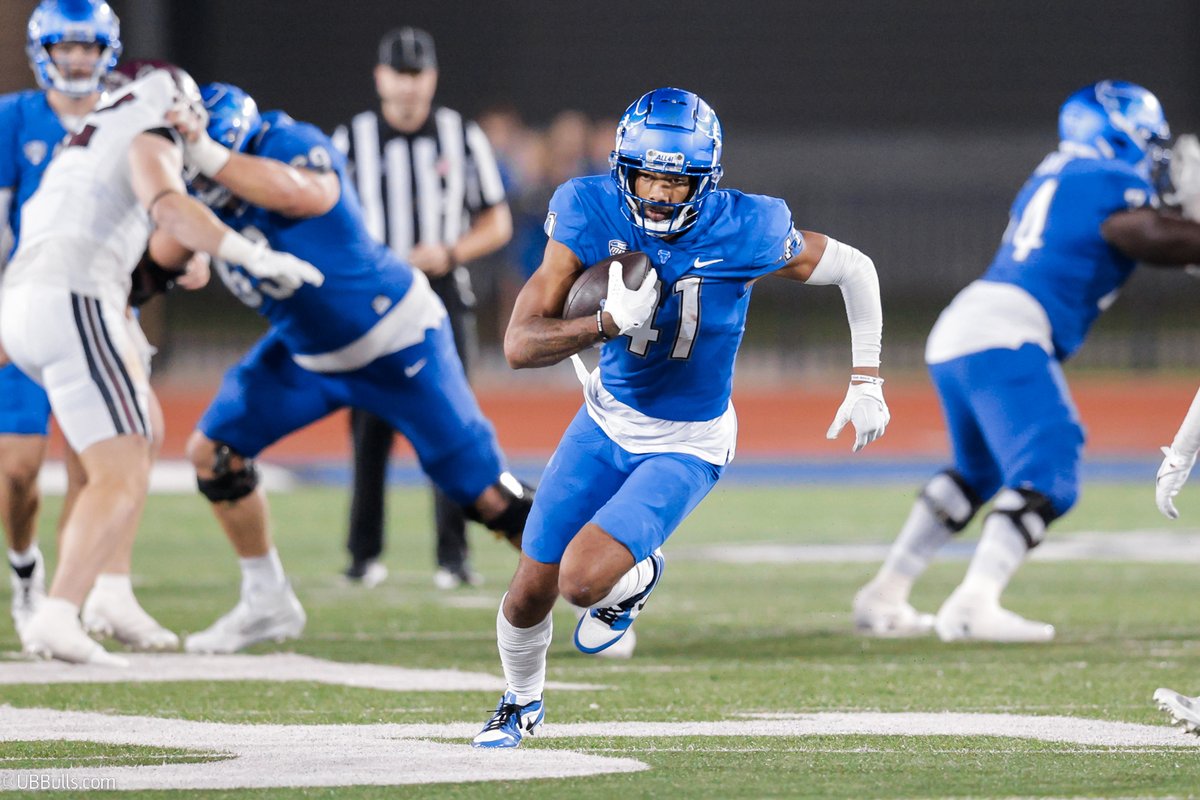 Buffalo WR Marlyn Johnson Has Announced He Will Enter The Transfer Portal

Johnson Has 40 Rec, 495 Yds, & 4 TDs For The Bulls This Season

#GoCFB #CollegeFootball #UBhornsUp #ALL41