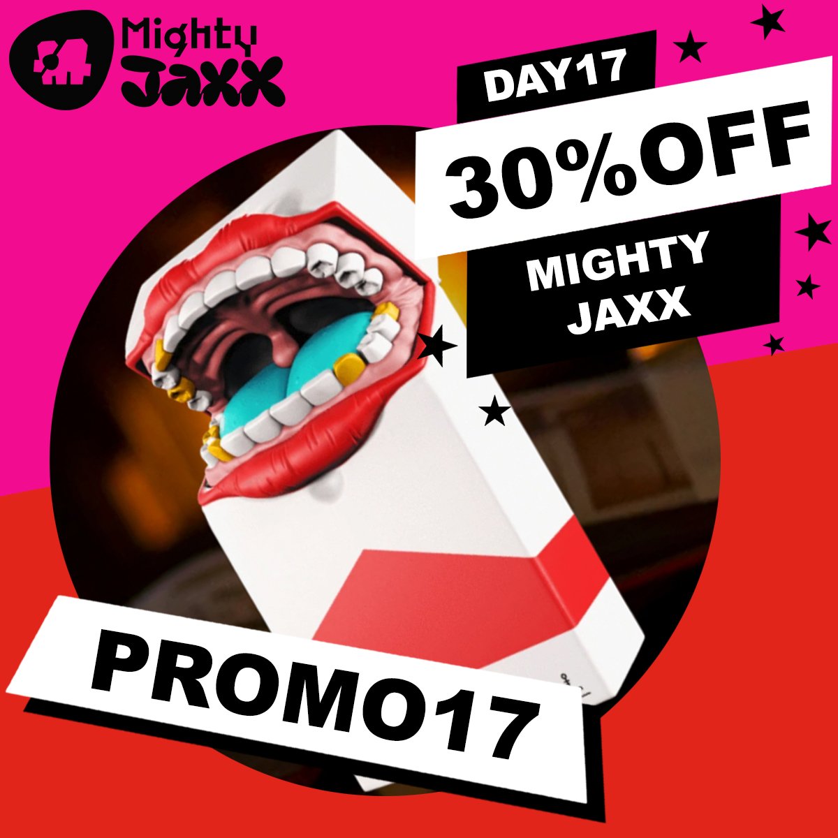 Get 30% off any items in the Mighty Jaxx designer toy range. Use the code PROMO17 at the checkout.
urbanattitude.com.au/discount/PROMO…