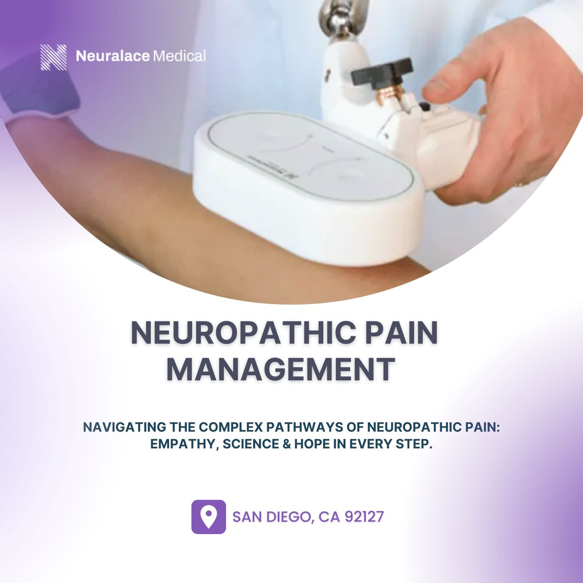 Empathy, science, and hope pave the way in managing neuropathic pain. Join us in exploring the complex pathways to better care. 
#NeuropathicPain 
#EmpathyInHealthcare