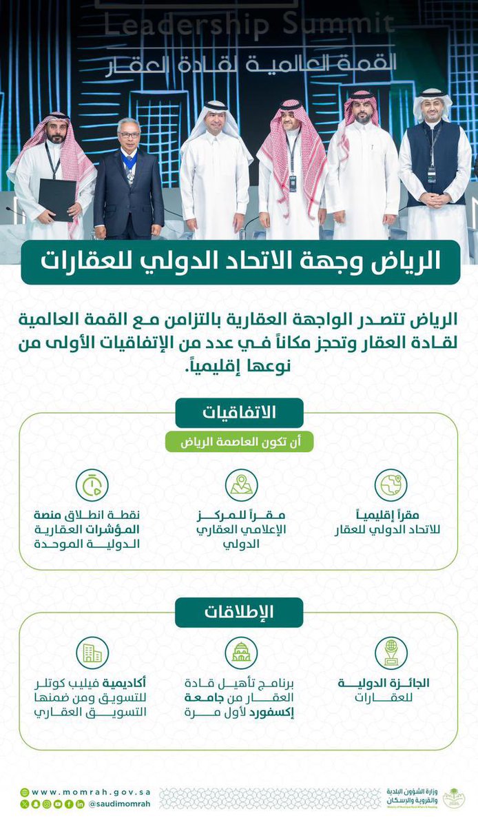 الرياض وجهة الاتحاد الدولي للعقارات 
#الرياض_أختيار_العالم 
#الرياض_إكسبو2030 
#المملكة_العربية_السعودية 
#العقارات 
#عقارات_الرياض 
#عقارات_جدة