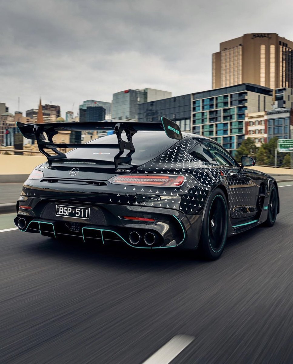 MercedesAMGF1BR's tweet photo. AMG GT Black Series "The Endgame". https://t.co/EqkjuxTuef