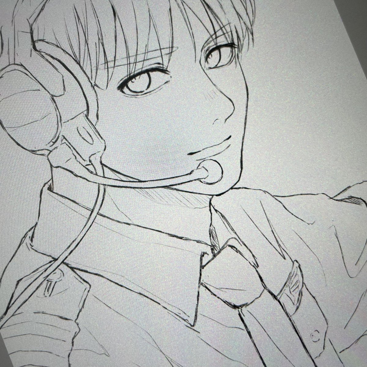 描いとる…描いとるよ… 