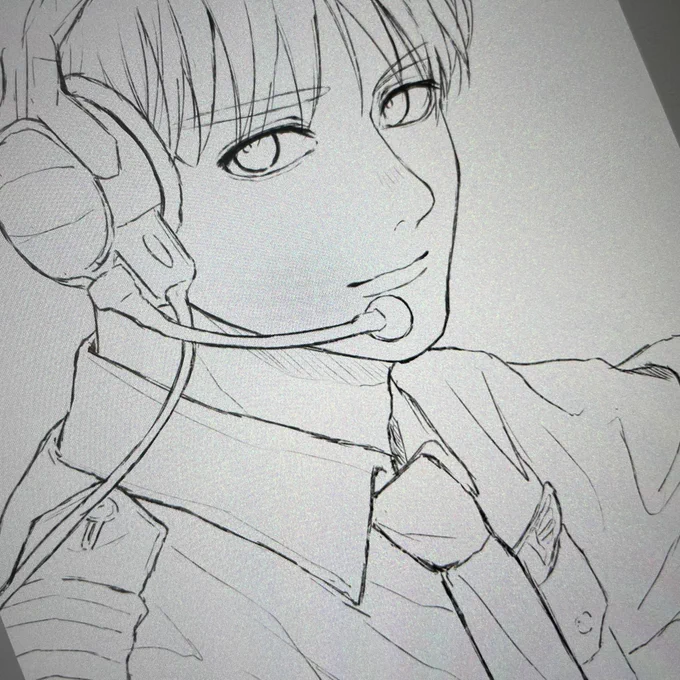 描いとる…描いとるよ… 
