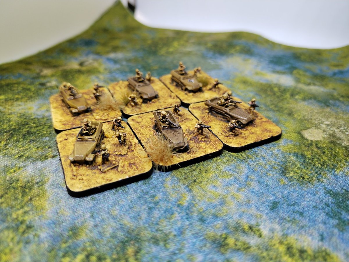 PotanCZ's tweet photo. Panzergrenadiers! In 6mm. 🔥
 - #Crossfiregame #historicalwargame #paintingminiatures #paintingminiature #warlordgamesboltaction #warlordgames #boltactionminiatures #boltactiongame  #ww2wargames #miniatureswargames #scalemodeltank #scalemodeltanks #flamesofwar #wargames https://t.co/SHGUujhdOW