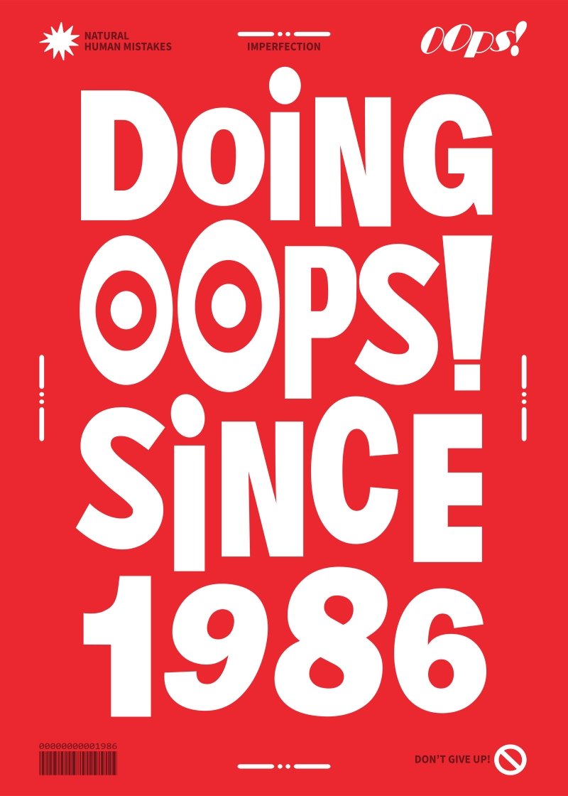 Doing 'Oops' Since 1986! 😎✌️

#posterdesign #mistakenly #oopsmoment #oops #since1986 #funny #motivational #inspirational #lifestyle #hilarious #sarcastic #funnysayings #funnyquotes #funnytexts #meme #jukaarts #Mindset