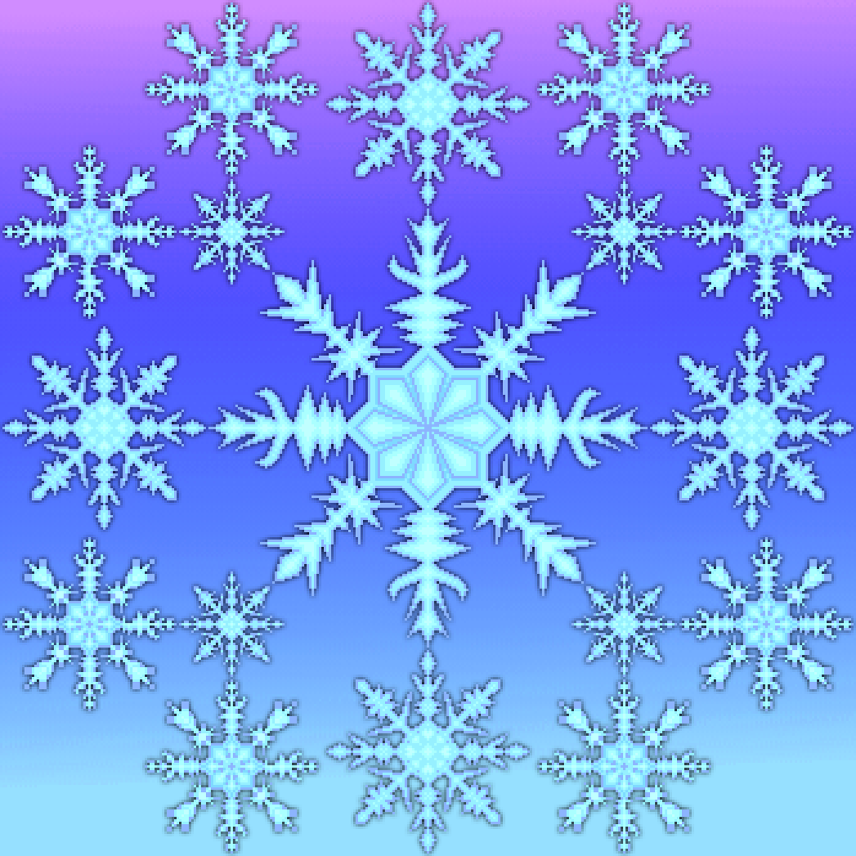 Milaneso001's tweet photo. Me relaja dibujar patrones
#pixelart #snowflake #pixel_dailies https://t.co/iSvH4tII0Y