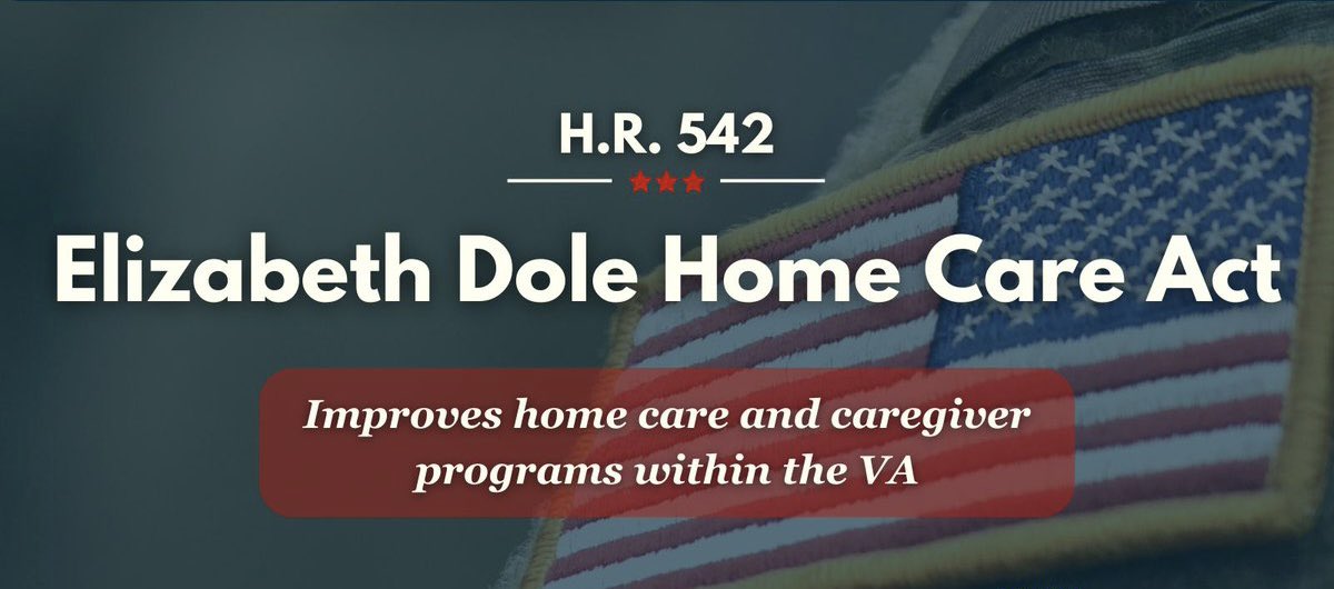 It’s official: The US House has just passed H.R. 542 - The Elizabeth Dole Home Care Act, by a 414 - 5 vote.

@k9sforwarriors is proud to endorse this important legislation & looking forward to working with @DoleFoundation in the Senate!