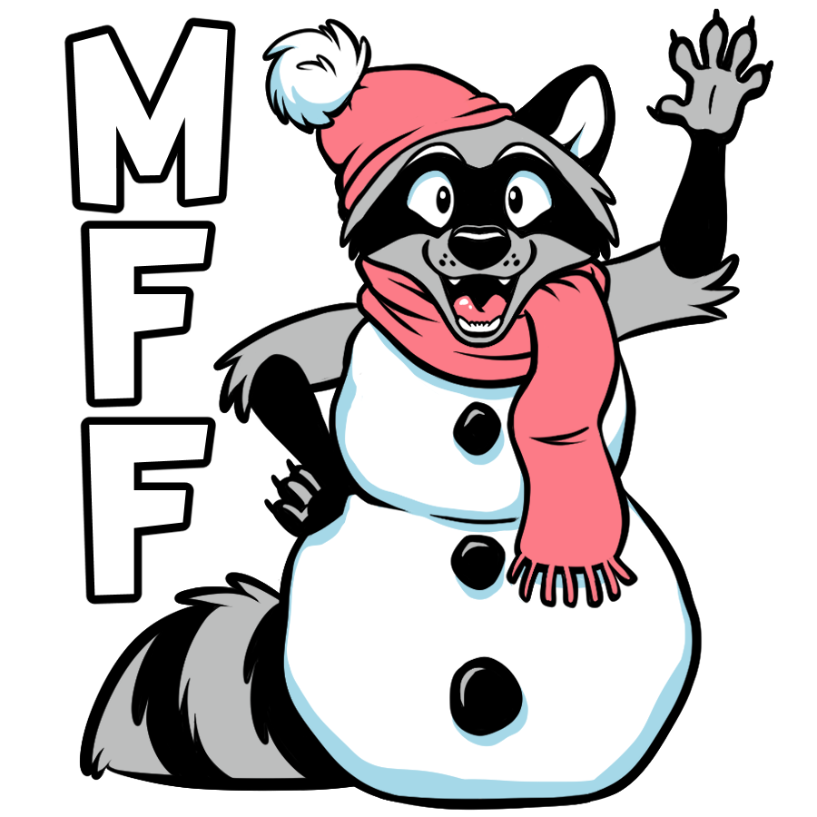 You may have seen this critter embroidered on shirts at the @FurFest con store this past weekend! ⛄️ I had fun designing it, and would love to see pics if anyone got one of the shirts! (I couldn't attend MFF this year so I haven't seen how they turned out yet) ❄️