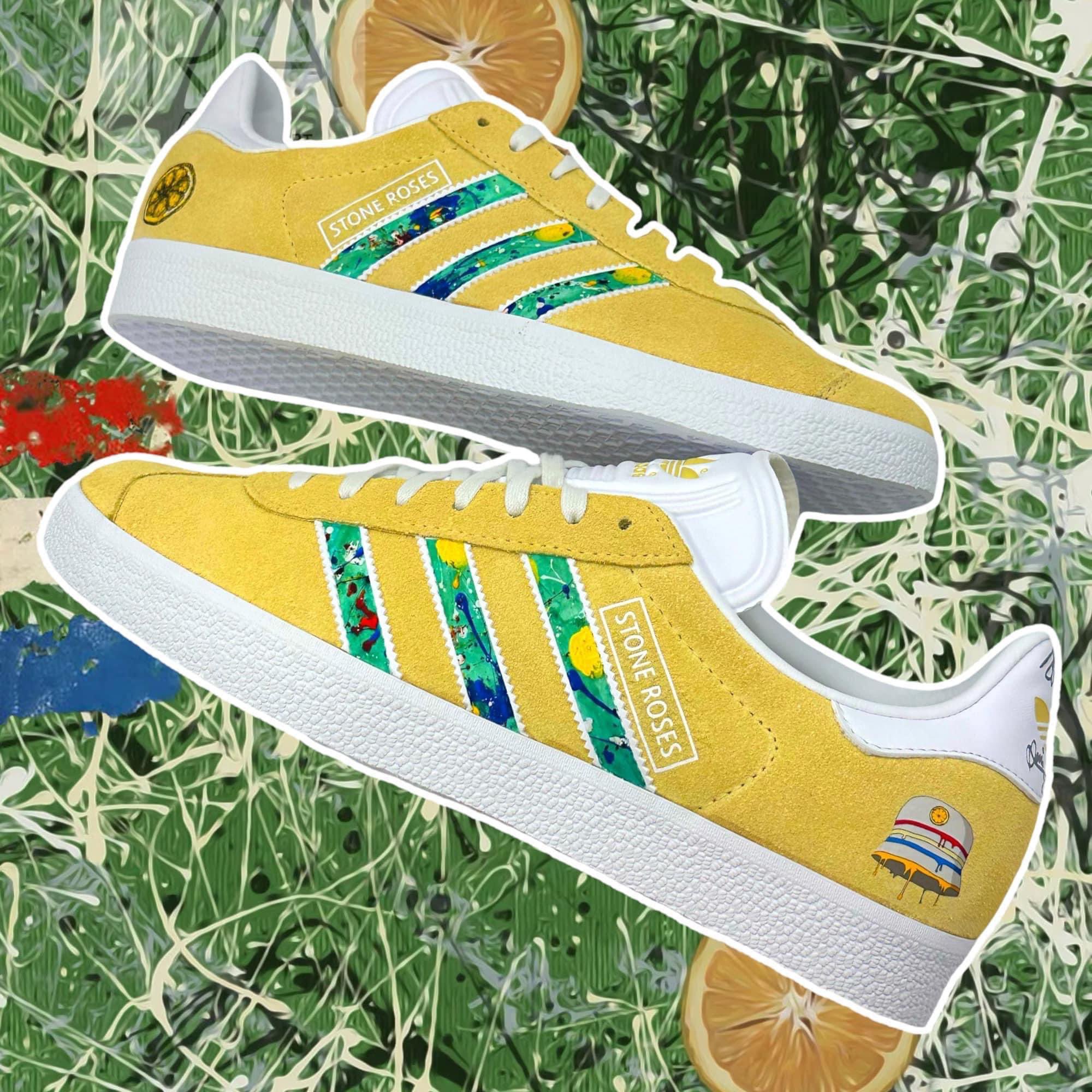 adidas gazelle x the stone roses