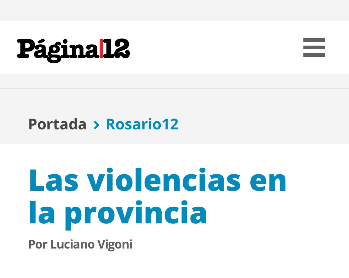 Compartimos la nota de Luciano Vigoni y su análisis de jóvenes y violencia. pagina12.com.ar/691529-las-vio…