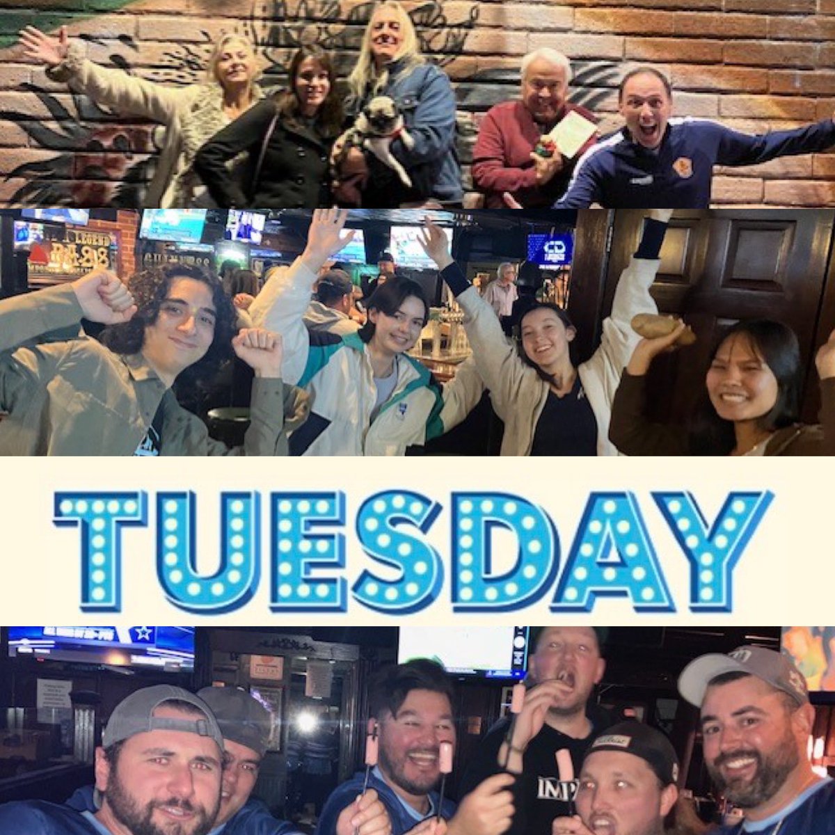 Tonight - Tue Dec 5 - get into the festive party spirit by coming along when I host another fun ⁦<a href="/Britsinla/">Brits in LA</a>⁩ Pub Quiz. Starts 8pm sharp at ⁦<a href="/ObriensIrishPub/">O'Brien's Irish Pub</a>⁩ 2226 Wilshire. Points mean prizes.