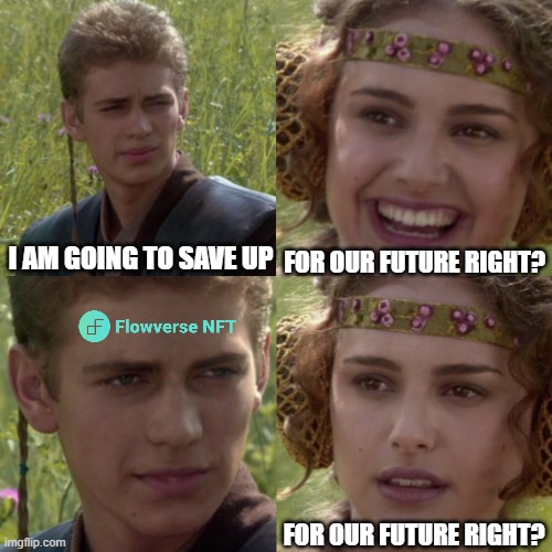 Syzygetic_'s tweet image. My first meme made for @flow_blockchain #onFlow 😂