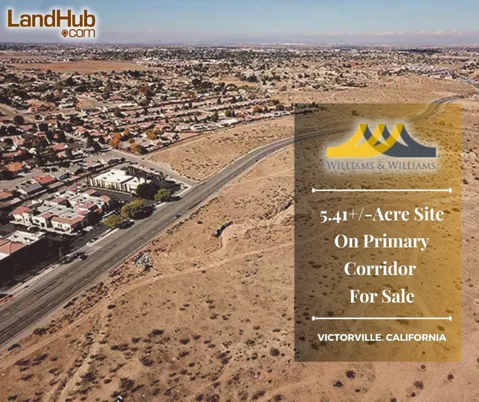 landhub's tweet image. 5.41+/- Acres of Raw Land on Hesperia Road, Victorville, CA 
Bidding Starts Dec 18, 2023! ⬅️

MORE INFO ➡️ bit.ly/3Gwf17i 
#developmentpotential #Californiarealestate #landauction #landinvestment