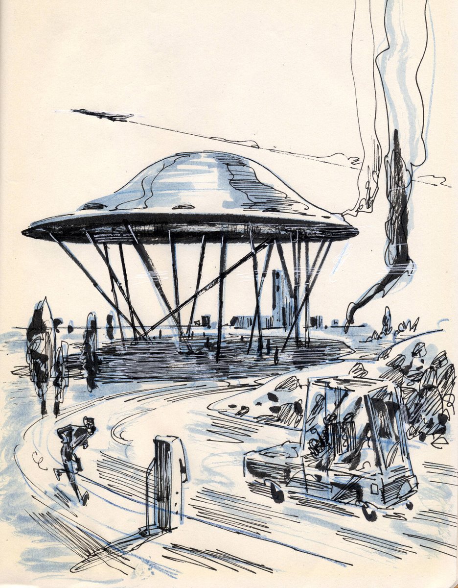 Invaders 03 - pen and watercolor

#filipeabranches_art #umbra_comics #steampunk #distopia #spaceopera #Syfy #StrangeWorld #scifi #worlds #duneart #conceptart #forbidenplanet #architecture #brutalism