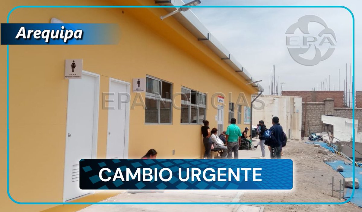 Disponen traslado temporal del área de Emergencia en Hospital III Goyeneche dlvr.it/SzlR2k