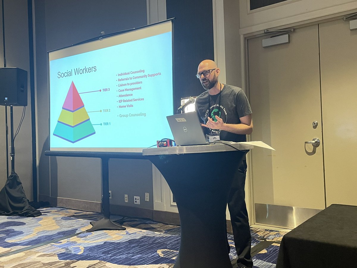 So proud to work with this team and to present at the National Center for School Mental Health Conference on our work !  <a href="/NCSMHtweets/">National Center for School Mental Health</a> <a href="/GreeceCentral/">Greece Central</a>