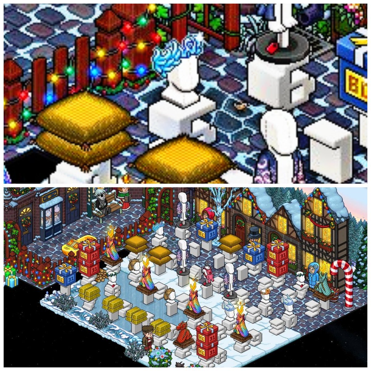 ✨️ SORTEAZO DECEMBRINO 5/31 ✨️

🏆 PREMIAZO: Corona emplumada diamante 💎

➡️ Pasos:
✅️ Seguirme <a href="/NotBazzingaHB/">Alex.</a> 
✅️ RT y FAV 
✅️ Etiquetar 1 amix (opcional, más chances de ganar)

Fin: 24 hr, mucha suerte!
Link de la sala con los premios: habbo.es/room/117107160