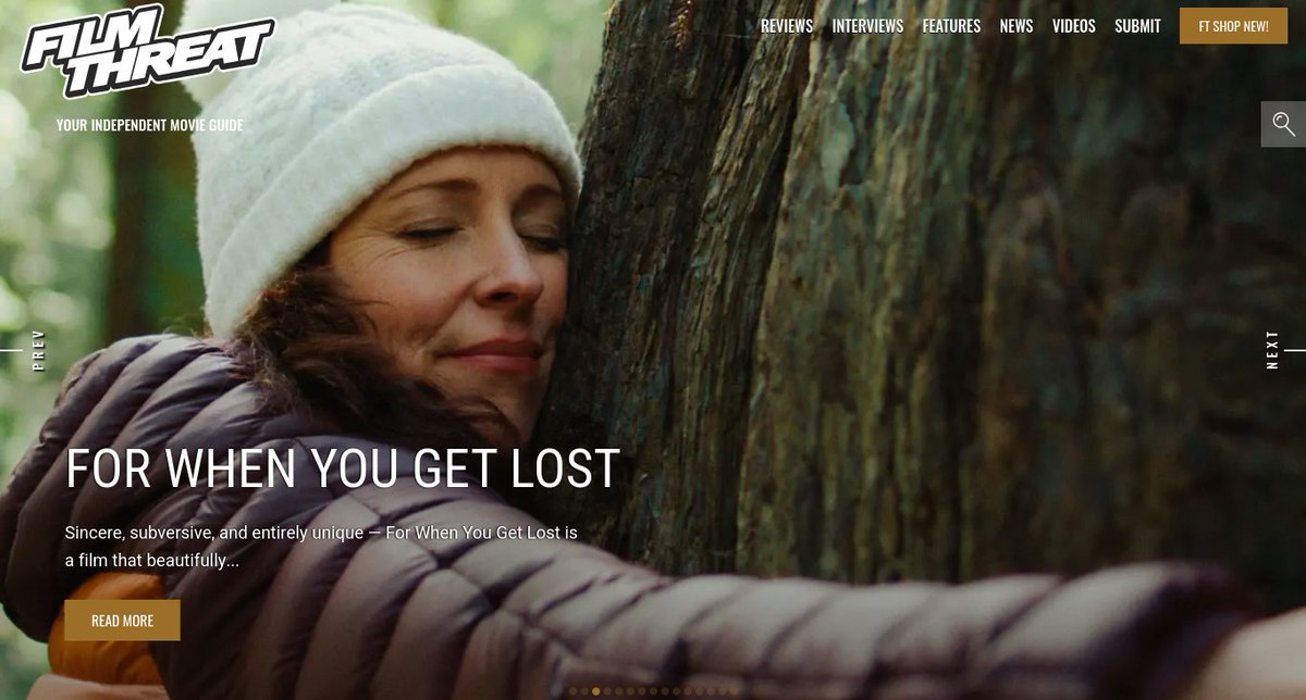 FilmThreat's tweet image. &quot;...doesn&apos;t pull punches...&quot; Parker Whitmore gets lost on the story of For When You Get Lost.
filmthreat.com/reviews/for-wh… #SupportIndieFilm #ForWhenYouGetLost #Comedy