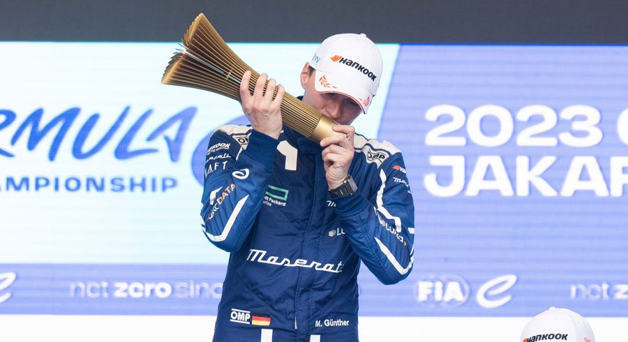 The ONE and only KING of Jakarta 

My best memory of @FIAFormulaE 2022/2023 season

@maxg_official dubble pole, dubble podium, @maseratimsg first win in their 1st season 

#KingOfJakarta #JakartaePrix 
#ABBFormulaE #RACEBEYOND