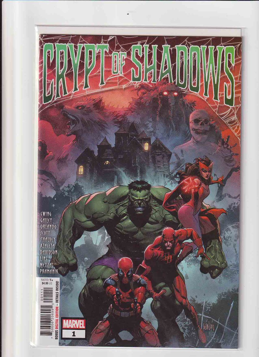 #CryptofShadows #1 (2023) #LeinilFrancisYu Cover / Various Writers & Artists 1st #Bricklayer & #Zeeta 'Out of the Shadows'  REOPENING THE CRYPT! rarecomicbooks.fashionablewebs.com/Crypt%20of%20S…  #RareComicBooks #KeyComicBooks #MarvelComics #MCU #MarvelUniverse #ComicBooks #ChristmasPresents