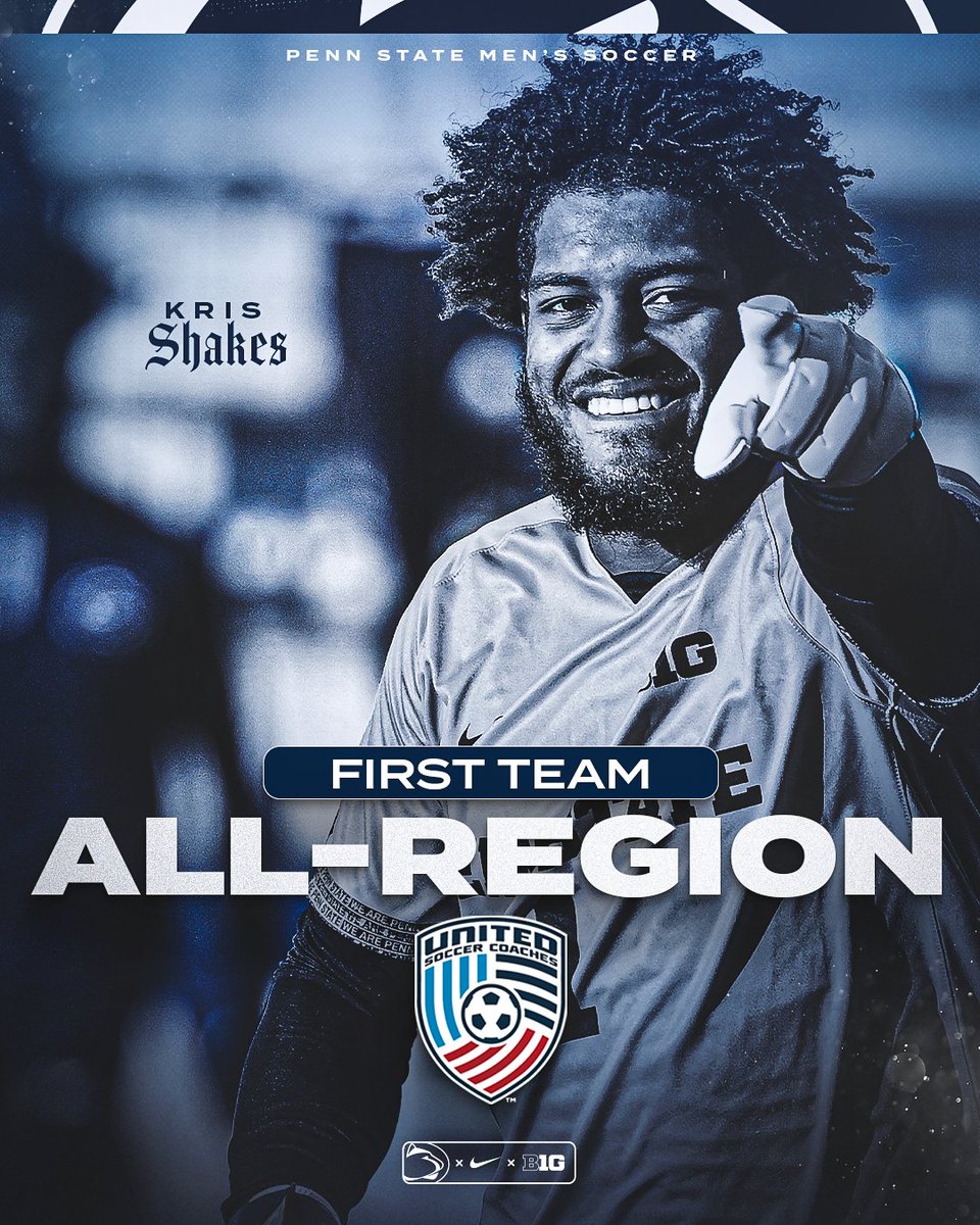 PennStateMSOC's tweet photo. .@UnitedCoaches All-Region First Team honors for our guys 👏 https://t.co/xnxeOldxUe