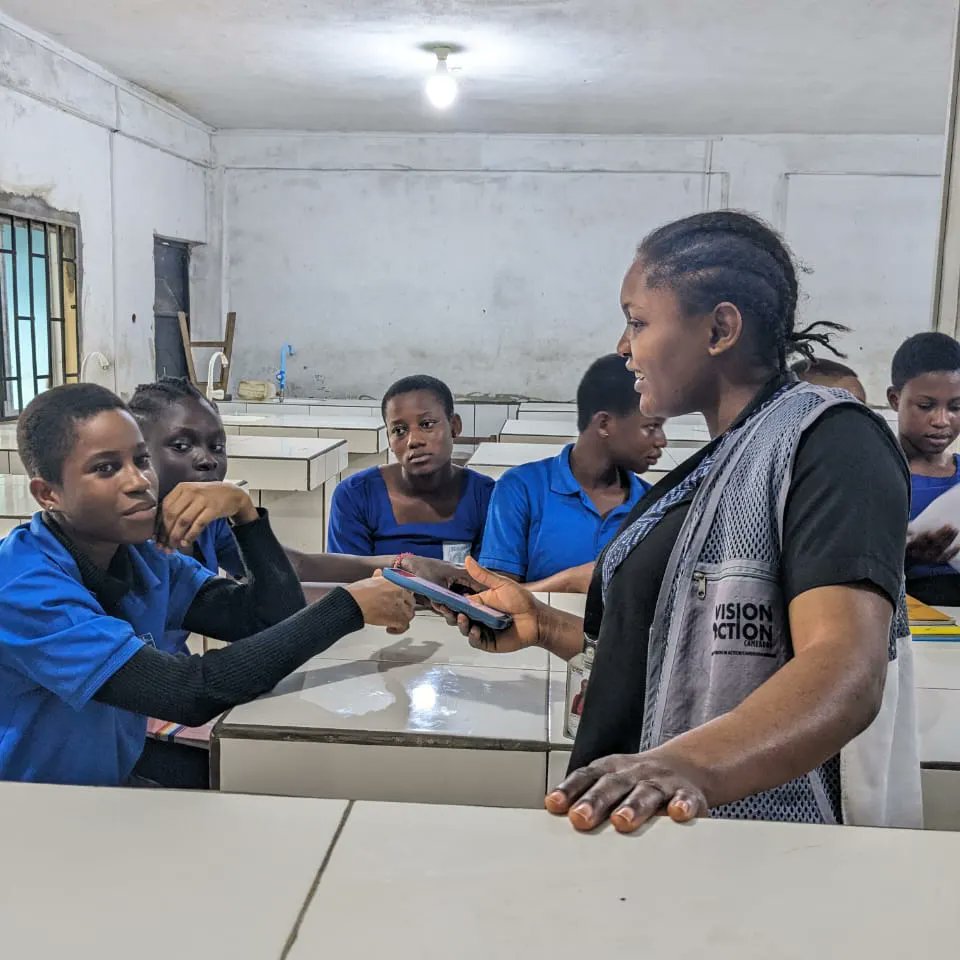 viac237's tweet photo. Our commitment to eradicating menstrual stigma and gender-based violence is unwavering. Through interviews with teachers and focus group discussions with students, we are evaluating the effectiveness of our menstrual health and GBV comic book and peer education. https://t.co/80IgUqASf4