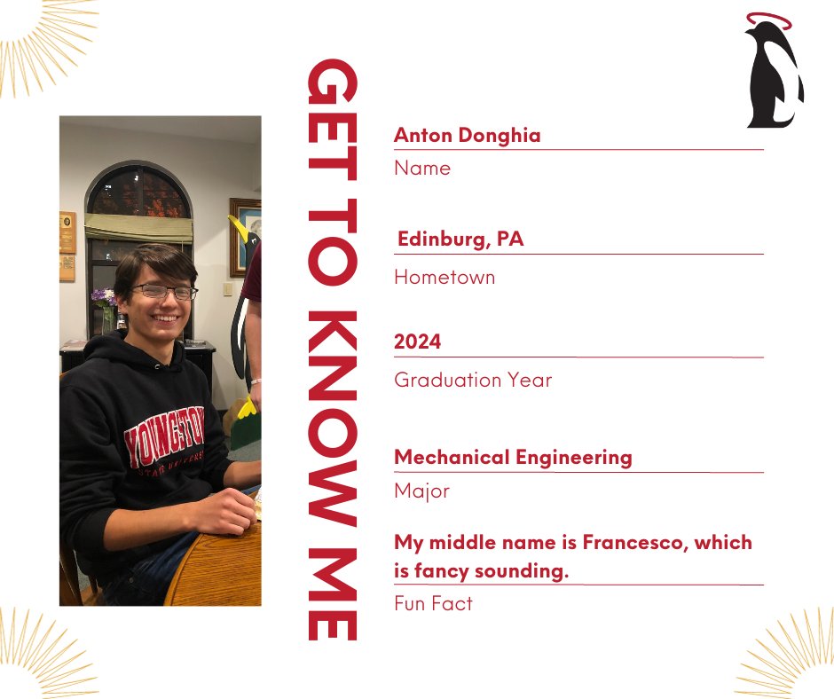 ysucatholic's tweet photo. Meet Anton (aka Mr. President)! You can find Anton welcoming anyone who enters our doors here at the Newman Center. He is such a people person, which is why we love him so much as our President. https://t.co/oF34JMPBJc