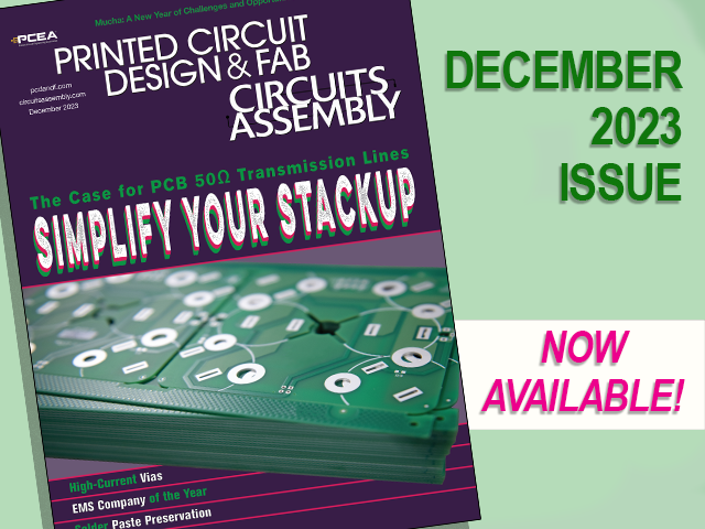 PCB2DAY's tweet photo. Our December edition is now available https://t.co/k95O6JwKtV - Check out this month’s coverage on #pcbdesign #pcbfabrication #pcbassembly #engineering #electronics #HighCurrentVias #impedancecontrol #PCBstackup #SCM @greencircuits1 

 Brought to you by @PCEAssocation. https://t.co/VifcJYAMo9