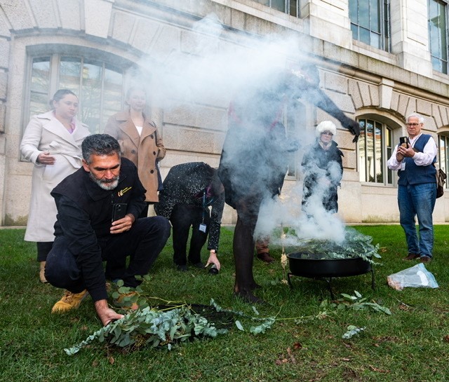 I was very moved to hear from representatives of the Ngarrindjeri, Eastern Maar & Yawuru people about what the Smithsonian's return of 14 ancestors' remains means to their descendants. Ancestors should rest on their custodial lands, close to their people & their dreaming tracks.