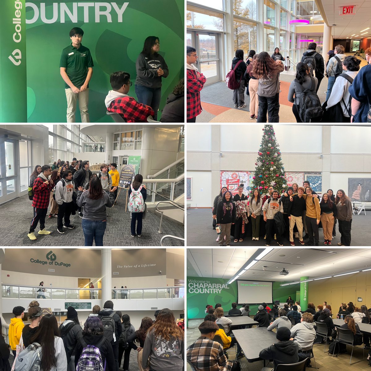 WWSVocProgram's tweet image. Our visit to @CollegeDuPage was fantastic once again! A special thanks to our student ambassadors Hasan and Victoria for the excellent college tour. We&apos;re thrilled to share that we have 81 completed applications for COD. #CollegeReady #FutureReady200 @WWSCounseling  @CamposLorie