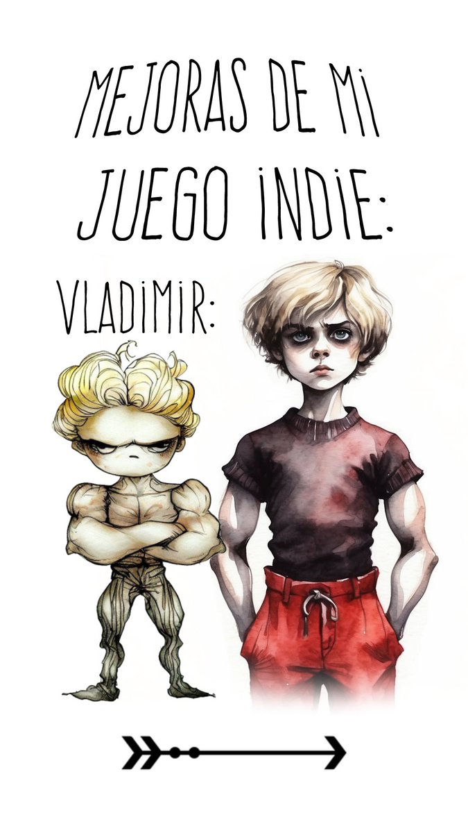 BeVotedGame's tweet photo. 🧵 Hilo mejorando personajes de mi videojuego indie:

#gamedev #indiedev #bevotedgame https://t.co/NnVy5BWN6G