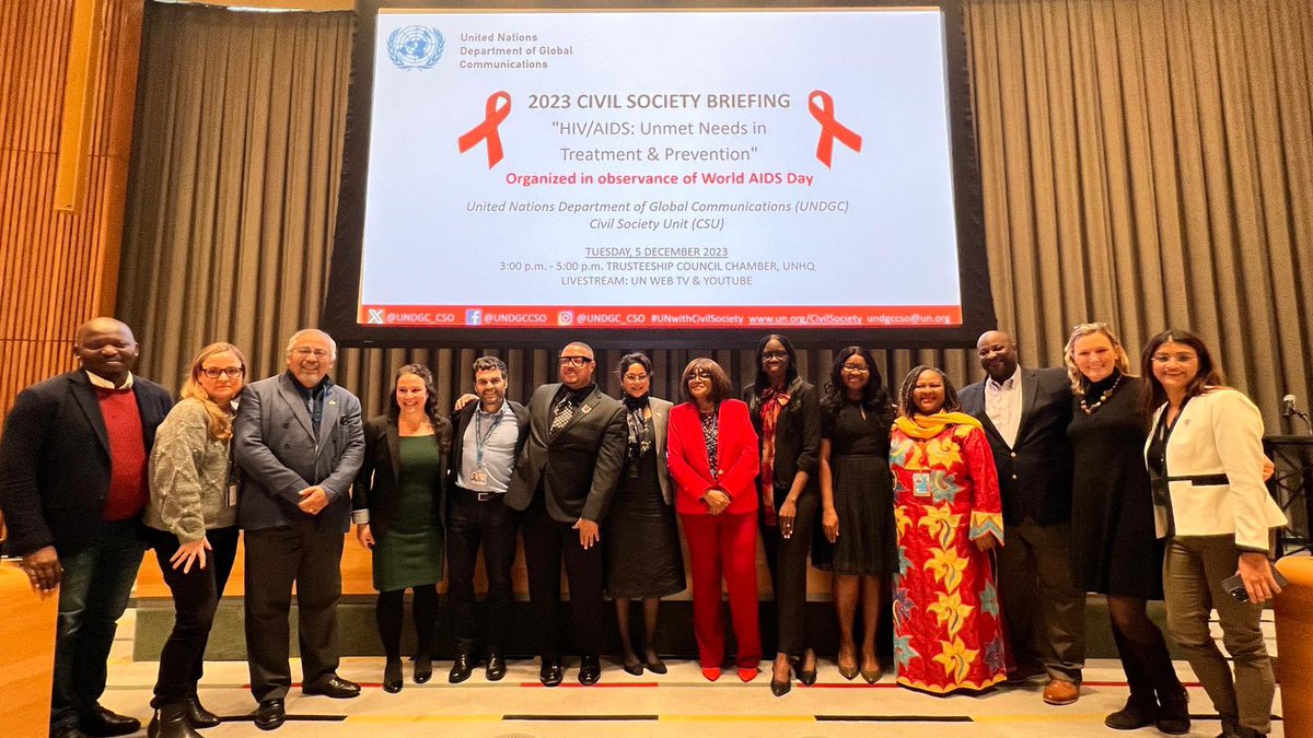 Medical experts are at the @UN ready to discuss with civil society the “Unmet Needs in Treatment and Prevention of HIV/AIDS” 

#WorldAIDSDay 
#UNwithCivilSociety