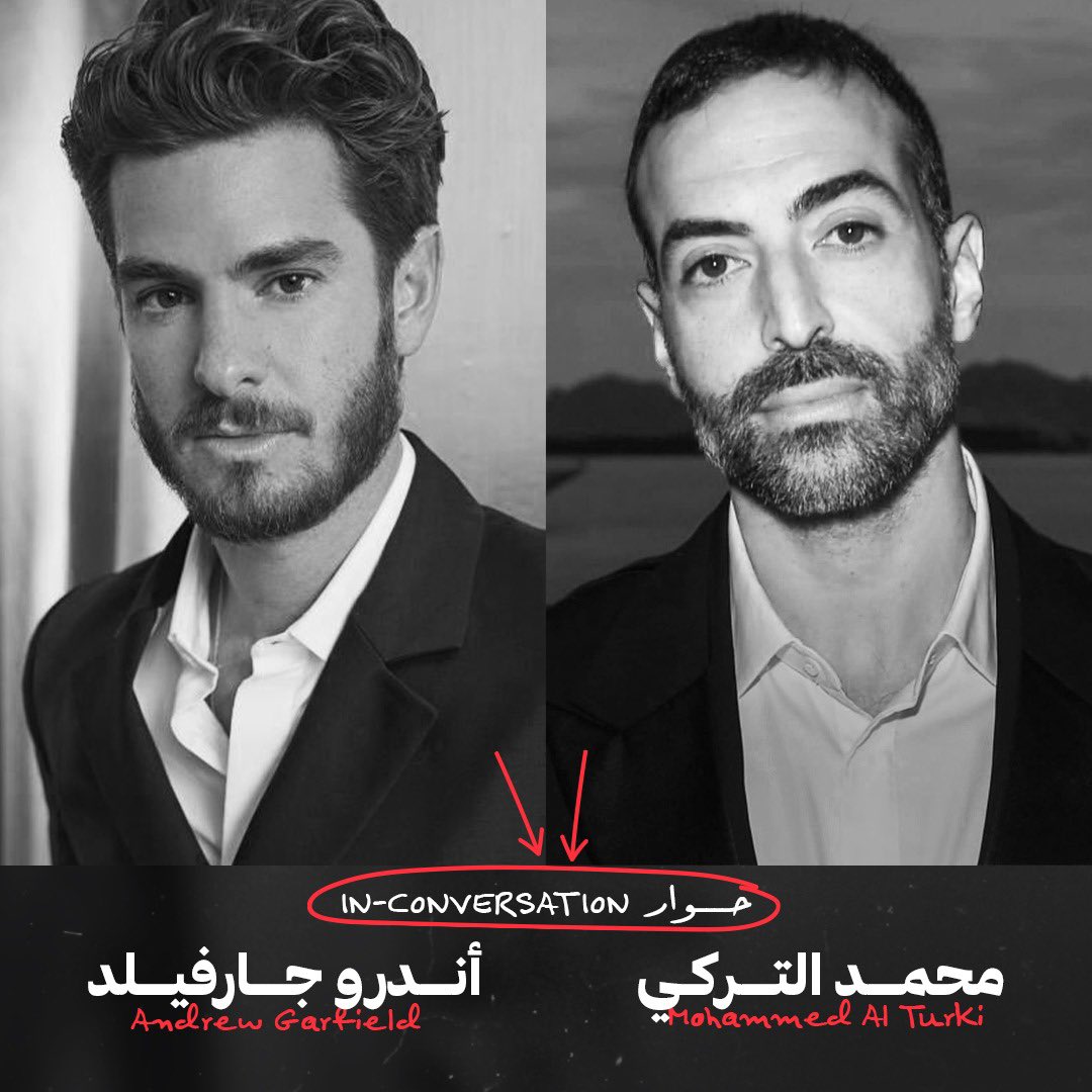 انضموا إلينا في جلسة حوارية استثنائية وحصرية مع النجم أندرو غارفيلد يديرها الرئيس التنفيذي لـ #مؤسسة_البحر_الأحمر_السينمائي. 

ولِكونه ترشّح مرتان للأوسكار وحاز على جائزة الغولدن غلوب وجائزة توني، سيأخذنا غارفيلد في رحلة فريدة لاستكشاف مسيرته في عالم السينما.
🗓 7 ديسمبر، السّاعة