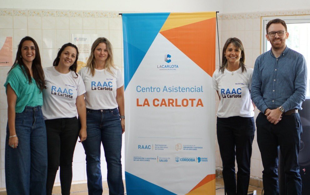 👩‍💻 El Centro Asistencial de la ciudad de #LaCarlota se sumó al Sistema Informático de la Red Asistencial de las Adicciones de #Córdoba (RAAC). 👉 Esta herramienta es clave para un mejor acceso y calidad de las prestaciones. ✔