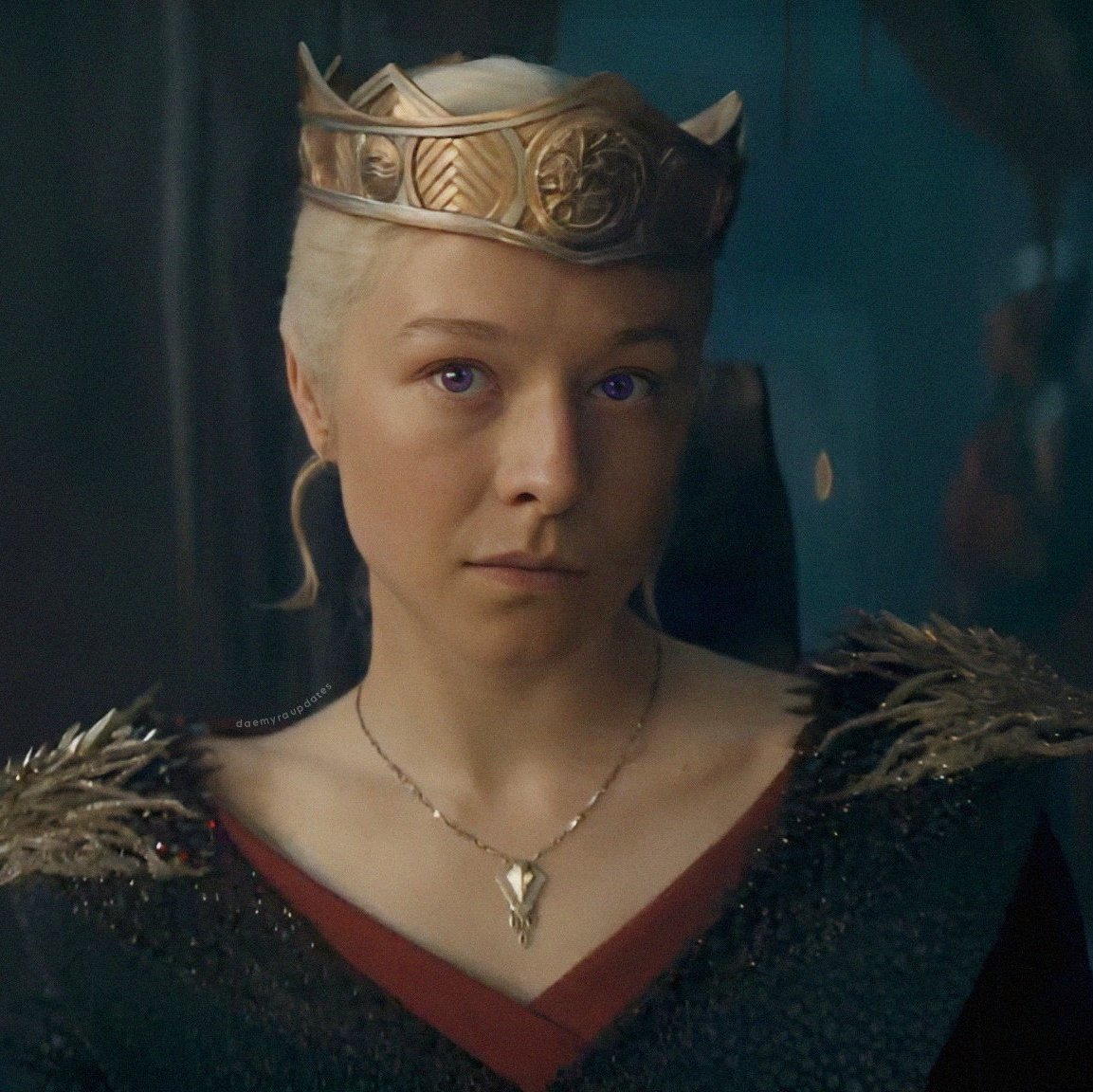 rhaenyra targaryen first of her name, queen of the andals, the rhoynar and the first men, lady of the seven kingdoms, protector of the realm.