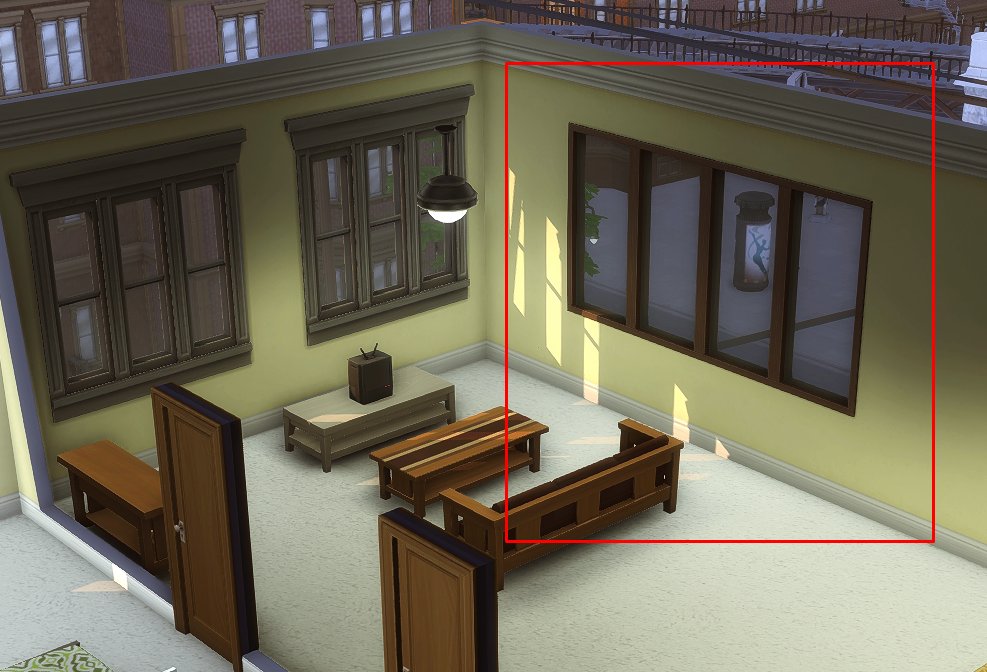 Creeksims's tweet image. * SIMS 4 * GUYS not to alarm you but WE CAN FINALLY PUT WINDOWS ON SAN MYSHUNO APARTMENTS!!?? i'm shocked! #thesims #thesims4 #cityliving #sanmyshuno #showusyourbuilds thanks @AbsurdKoala1 for noticing this! &lt;3