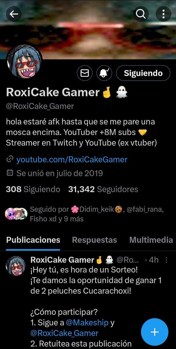 Estefany_Brigtt's tweet photo. @RoxiCake_Gamer @Makeship :D https://t.co/1W3iQEIMcU